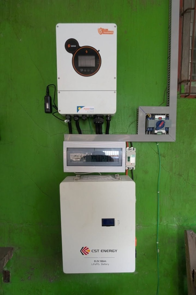 Bong & Jo Inverter installation